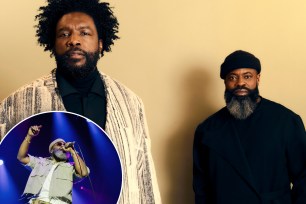 The Roots' Questlove and Black Thought, and Black Thought solo.