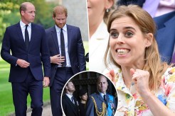 Princess Beatrice is the only royal able to 'initiate peace' in Harry, William rift as brothers reunite at uncle's funeral: report