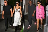 Jeff Bezos, Lauren Sánchez look chic in black and white outfits on double date with Kris Jenner, Cory Gamble in LA