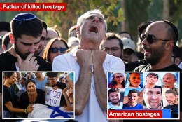 Family of US-Israeli hostages in Gaza demand Netanyahu push for cease-fire deal after captives found dead