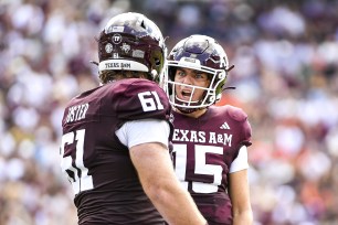 Conner Weigman gets the start at quarterback for Texas A&M after his 2023 season was cut short with a foot injury.