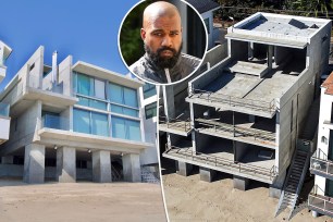 Kanye West Malibu home.