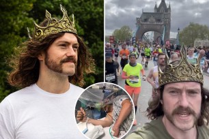 He reigns supreme. A man diagnosed with terminal brain cancer, now entering what doctors say will be the last year of his life, is striding to raise the most money ever for cancer research by running marathons.