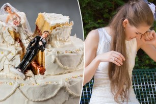 A bride and her bestie are now at war thanks to a cake destruction episode involving the friend's kid at the wedding.