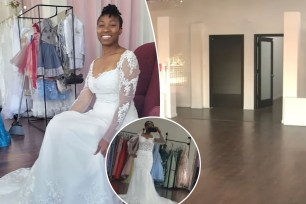 A San Francisco woman was out of luck when the bridal shop with her wedding dress she paid a pretty penny for suddenly shut down with no notice. 