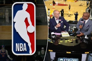 The NBA logo