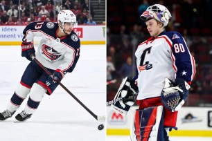 johnny gaudreau matiss kivlenieks blue jackets deaths