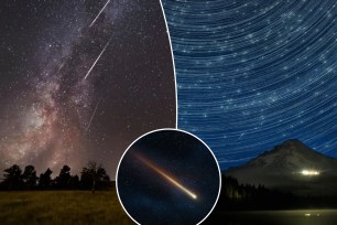 Perseid meteor shower