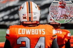 Oklahoma State football players can no longer wear QR codes on their helmets for NIL donations, the NCAA ruled.