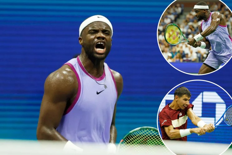 Frances Tiafoe grinds to earn four set win over Alexei Popyrin for US Open quarterfinal berth 