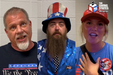 What are these Trump supporters most hopeful for in this election?